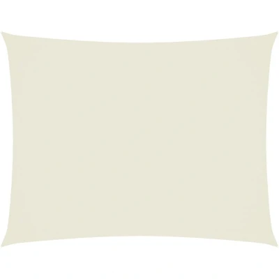 Image of vidaXL Sunshade Sail Oxford Fabric Rectangular 3x4 m Cream