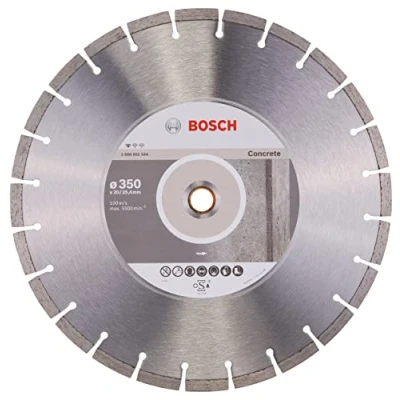Image of Bosch Professional 1x Diamond Cutting Disc Standard for Concrete (for Concrete, Cellular Ø 350 x 20/25,40 2,8 10 mm, Accessories Table Saws, Petrol Saws)