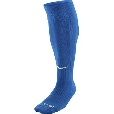 Image of NIKE Unisex Knee High Classic Football Dri Fit Socks, varsity royal/white, XS UK