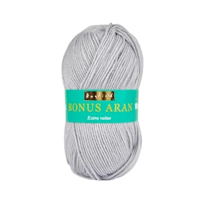 Image of Hayfield Bonus Aran Yarn, Platinum (559), 100g