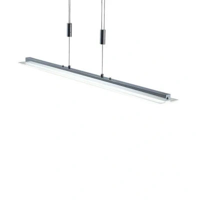 Image of Lindby LED linear pendant light Sladja with touch dimmer
