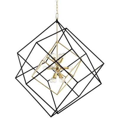 Image of Roundout 12 Light Pendant Brass