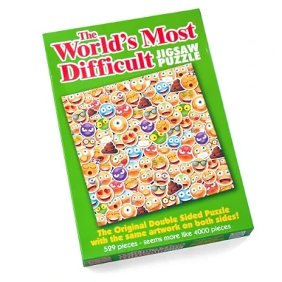Image of Paul Lamond Games 7295 The World&#039;s Most Difficult Jigsaw Puzzle Phone Icons