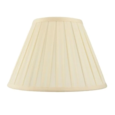 Image of CARLA 18&quot; Cream Pleated Empire Lamp Shade