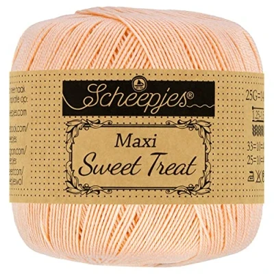 Image of Scheepjes Maxi Sweet Treat 523 Pale Peach Yarn 10x25g