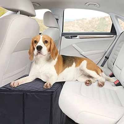 Image of MSR IMPORTS Dog Car Seat Extender Safer More Comfortable Back Platform with Storage