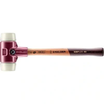 Image of Halder 3008050 50 mm 3008 Nylon&quot;Simlpex&quot; EH Soft Face Mallet Multi Colour