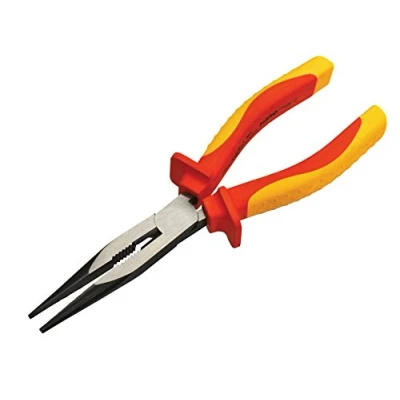 Image of Faithfull FAIPLVDELN8 200 mm VDE Long Nose Pliers
