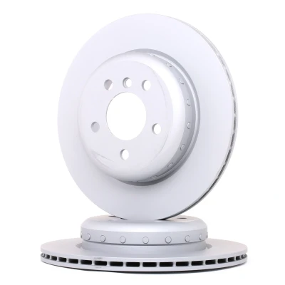 Image of 34216775287, 34216898733 brake disc ATE 24.0120 0229.2 330,0mm 20,0mm 5 120,0mm two part disc, Vented Coated High carbon BMW: Touring