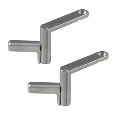 Image of wolfcraft 2 Quick Clamps I 6176000 for Quickly Fastening workpieces on All Tables with 20 mm Holes