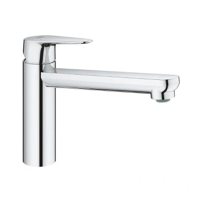 Image of GROHE Baucurve 2020 Single Lever Sink Mixer 1/2&quot; Chrome 31715000