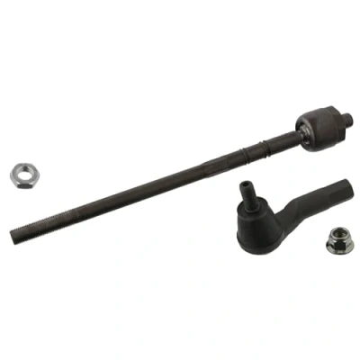 Image of 1S0423810A, 1S0423810AS2 Tie Rod FEBI BILSTEIN 44241 Front Axle Left with lock nut SEAT: Mii
