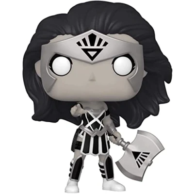 Image of Funko POP! Heroes: WW 80th Wonder Woman (Black Lantern) Glow In the Dark DC Comics Collectable Vinyl Figure Gift Idea Official Merchandise Toys for Kids &amp; Adults Comic Books Fans