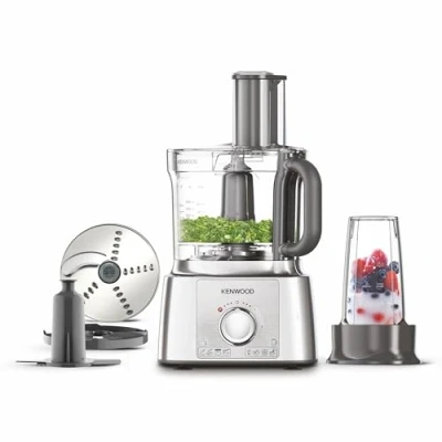 Image of Kenwood FDP65.180SI 2 in 1 Food Processor Multipro Express, Silver