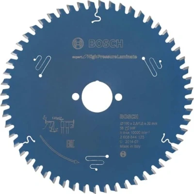 Image of Bosch 2608644135 Expert High Pressure Laminate Circular Saw Blade 190X30X2.6Mm