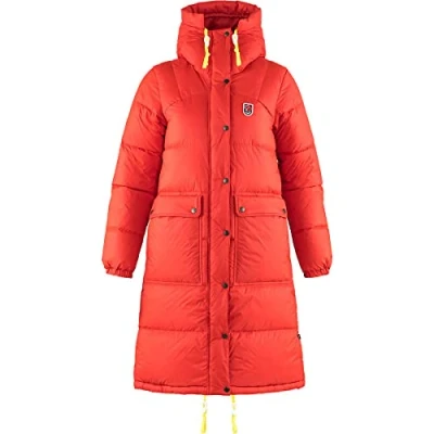 Image of FJALLRAVEN F86126 334 Expedition Long Down Parka W True Red S