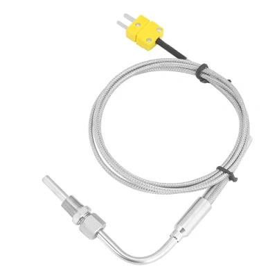 Image of TOPINCN EGT Thermocouple Type K for Exhaust Temperature Sensors with Exposed Tip 1/8 Npt Thread Connection