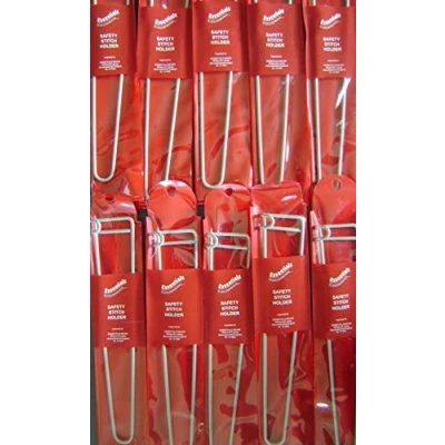 Image of Knitting Stitch Holder Jumbo Size (8&quot; /20cm) Trade Pack of 10 Holders