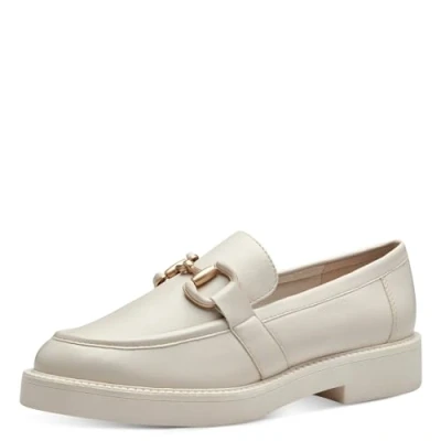 Image of MARCO TOZZI Women&#039;s 2 24301 42 Loafers, Cream, 5.5