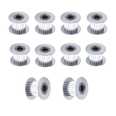 Image of BZ 3D GT2 Idler Pulley 20 Teeth Bore 5mm for Voron 2.4 Printer 9mm/10mm Width Timing Belt.(10pcs)