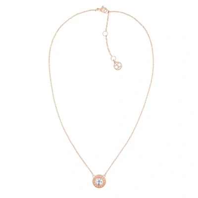 Image of Tommy Hilfiger Jewelry Women&#039;s Stainless Steel Necklace Rose Gold 2780285