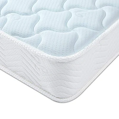Image of Good Nite Mattress Single Hybrid Spring and Memory Foam with Knit Fabric Sprung Bed for More Supportive Firm Feel H6 3FT Mattresses x 6FT3 90x190x18cm