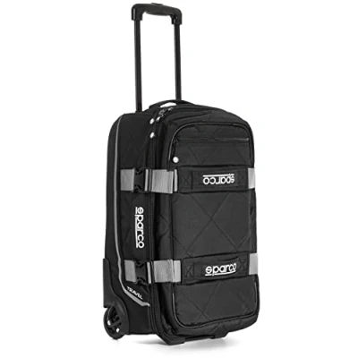 Image of Sparco Black/Silver Travel Bag