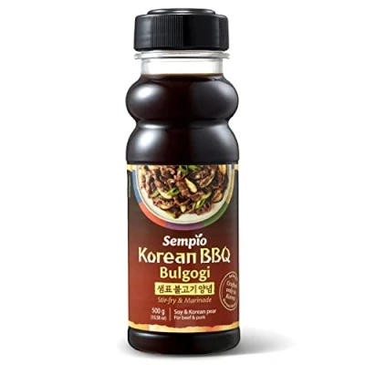 Image of Sempio Korean Bulgogi Marinade Sauce (300g) Authentic Sweet &amp; Savory Flavor. Ideal for BBQ, Ribs, Meat More