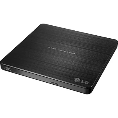 Image of LG Electronics 8X USB 2.0 Super Multi Ultra Slim Portable DVD Rewriter External Drive with M DISC Support for PC and Mac, Black (GP60NB50)