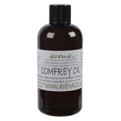Image of Natural Comfrey Oil (Symphytum Officinale) 100ml: Bone fractures, Breaks, Wounds, Joint &amp; arthitic Pain
