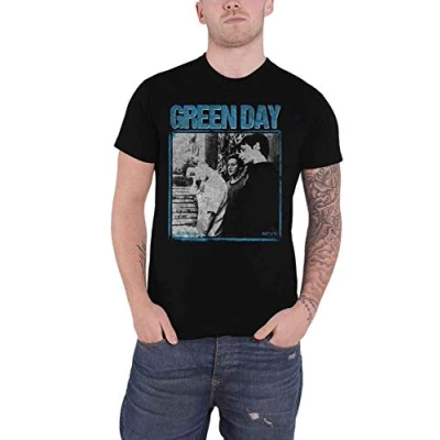 Image of Green Day &#039;Photo Block&#039; (Black) T Shirt (Large)