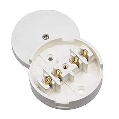 Image of Merriway BH02794 Junction Box 5 Amp with 4 Terminal White