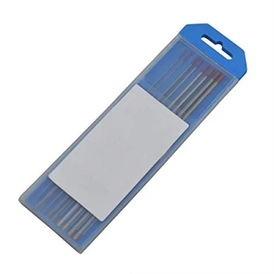 Image of RIVERWELD 2% Thoriated WT20 Red Tungsten Electrode Assorted Size 1.0mm 1.6mm 2.4mm 3.2mm x 175mm 8pcs
