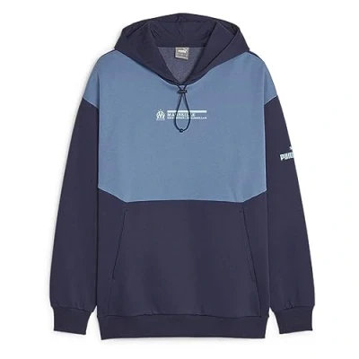 Image of Olympique de Marseille Official Ftblculture Hoody Unisex Puma Sweatshirt M