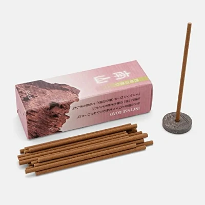 Image of Shoyeido Incense Road Nan zan Frankincense 20 Sticks &amp; Holder