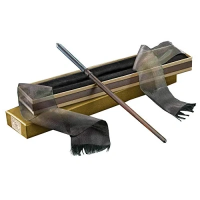 Image of The Noble Collection Draco Malfoy Wand in Ollivanders Box 13.5 inch With Original Harry Potter Film Set Movie Props Wands