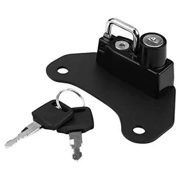 Image of Motorcycle Helmet Lock Scout Mount Motorbike Theft Protection Alloy Hook Replacement 2018