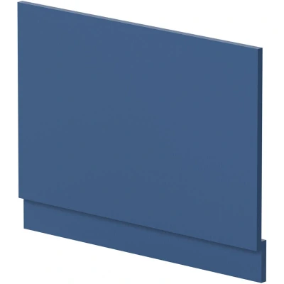 Image of Hudson Reed Matt Blue Bath Panel 750mm End MDF MOF371