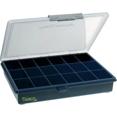 Image of Raaco A5 Profi Service Case Assorter 18 Fixed Compartments RAA136167