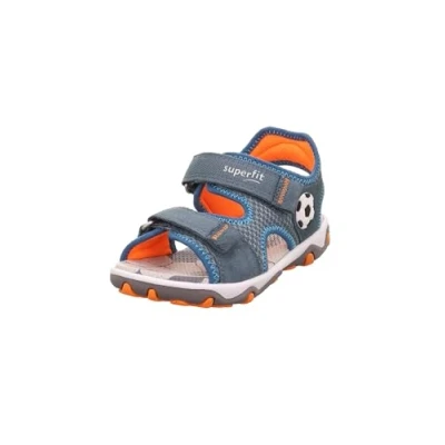 Image of Superfit MIKE 3.0 Sandals for kids, Size: 2.5/3, Blau/orange Leather and textile