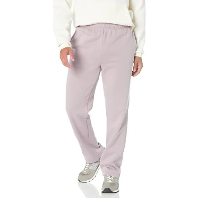 Image of Amazon Essentials Men&#039;s Fleece Open Bottom Sweatpant (Available in Big and Tall), Dusty Lilac, S