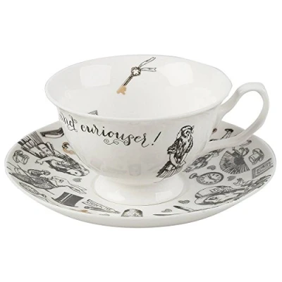 Image of Alice In Wonderland Cup &amp; Saucer