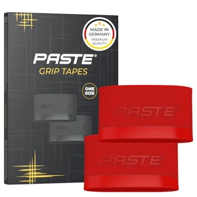 Image of PASTE ® shin guard straps soccer silicone for adult men women kids children &amp; youth red Shinguard holders, pads stays ankle grip tapes stay, tape bands as football accessories