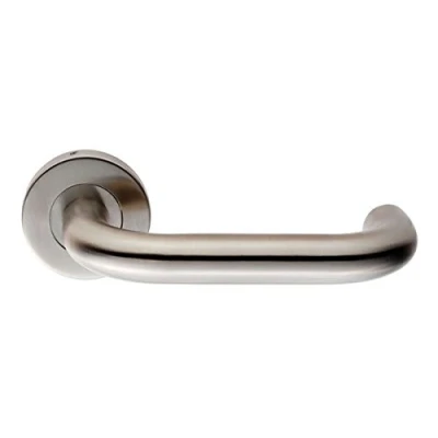 Image of Eurospec CSL1190 steelworx Lever Handles Satin Stainless Steel