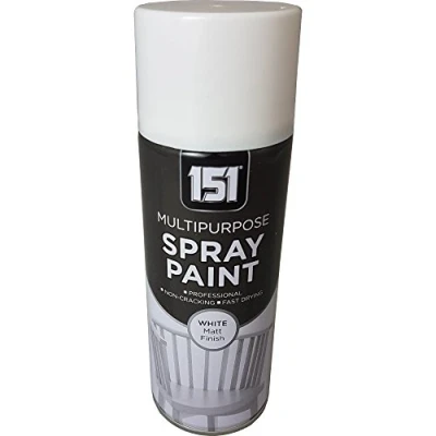 Image of Target 151 Multi Purpose Spray Paint 400ml White Matt