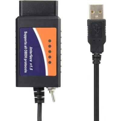 Image of FOR Scan elm usb 327 obd 327switch modified elmconfig with HS CAN/MS CAN OBDII