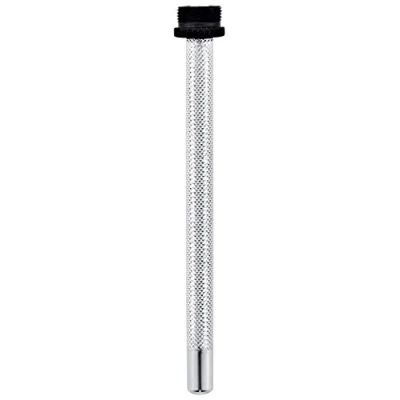 Image of Meinl Percussion Rod Microphone Short Straight for Microphones Threaded Tip 0.375 Inch Thread Steel, Chrome Plated (MC MR1 S)
