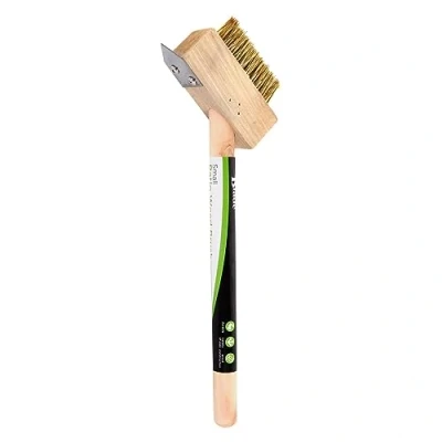 Image of Wooden Handle Weed Brush By Green Blade