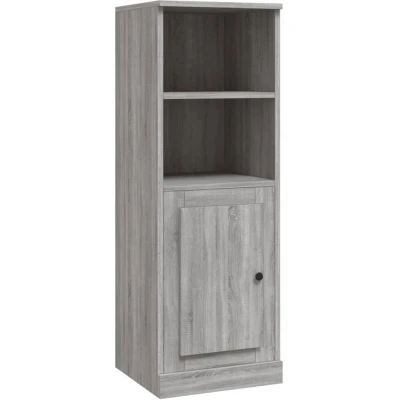 Image of vidaXL Highboard Grey Sonoma 36x35.5x103.5 cm Engineered Wood