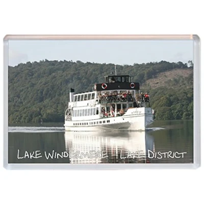 Image of Lake Windermere District Cumbria Jumbo Fridge Magnet ID077